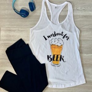 Beer 🍺 workout tank